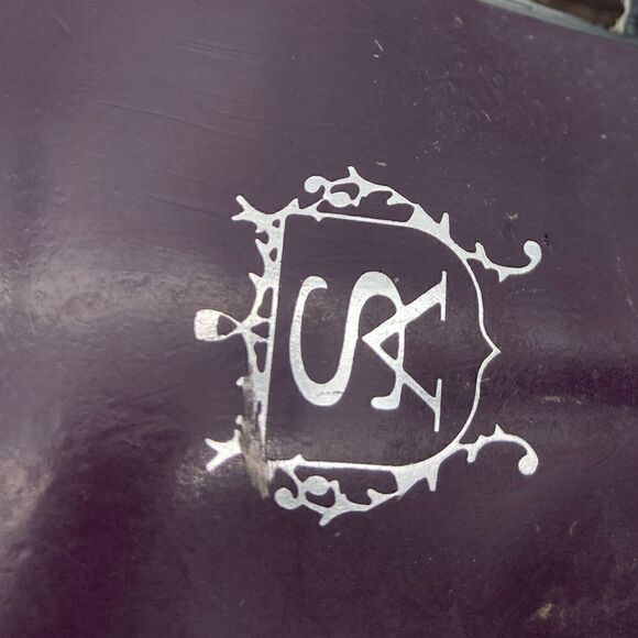 Stasy Adams Bambi Black Leather Heeled Sandals Size 10M - Picture 11 of 12